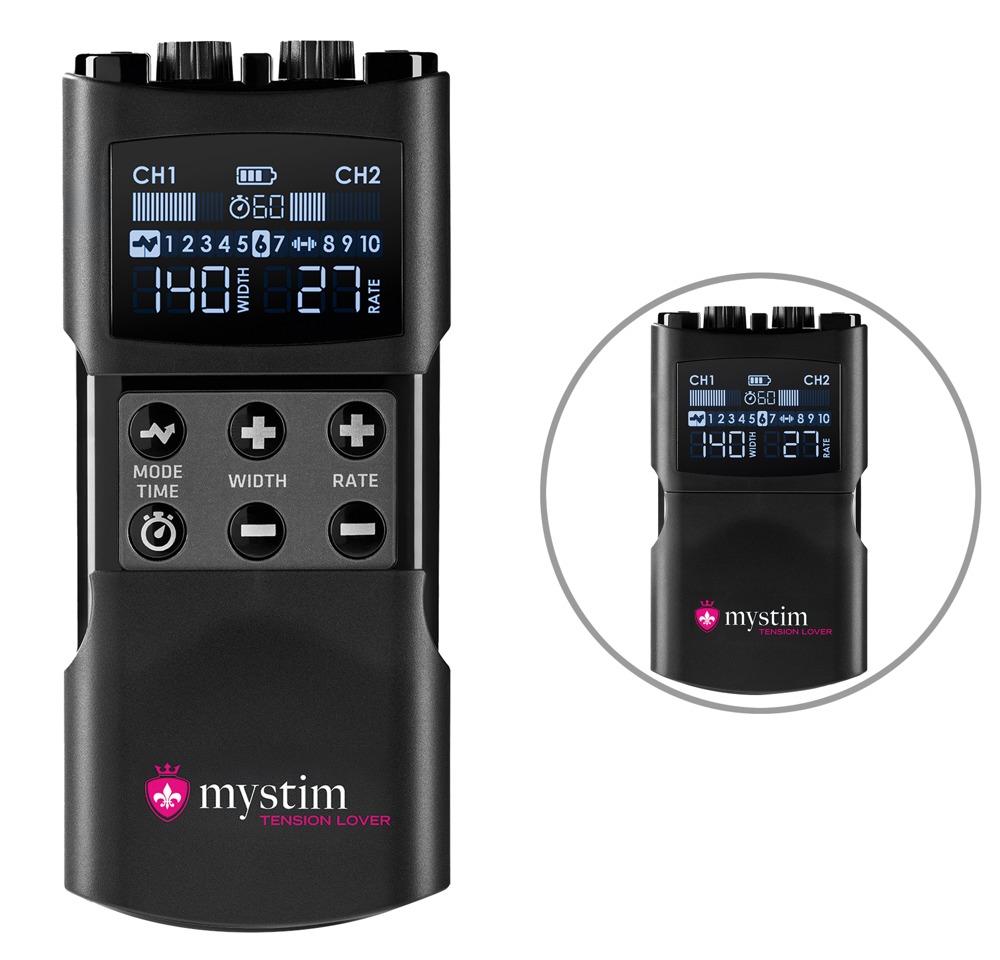 Tension Lover 2 E-Stim Powerbox Dispozitiv de Electro Stimulare cu 2 Canale - imagine 2