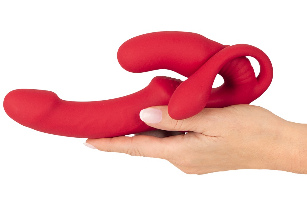 Curea-On fără Ham Triplu RC Vibrator cu 3 Funcții și Telecomandă - imagine 8