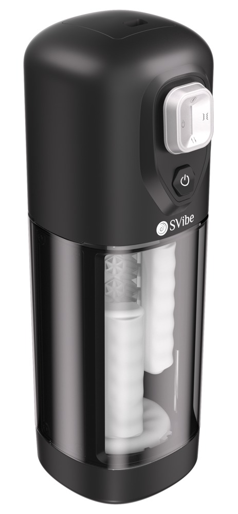 SVibe Ikon JET Masturbator Automat cu Vibrații Masaj și Încălzire - imagine 12