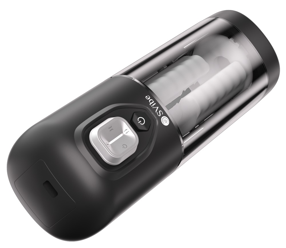 SVibe Ikon JET Masturbator Automat cu Vibrații Masaj și Încălzire - imagine 15