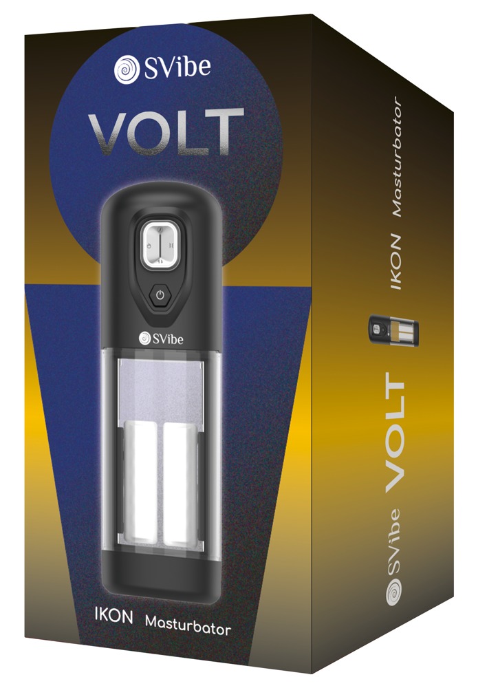 SVibe Ikon JET Masturbator Automat cu Vibrații Masaj și Încălzire - imagine 9