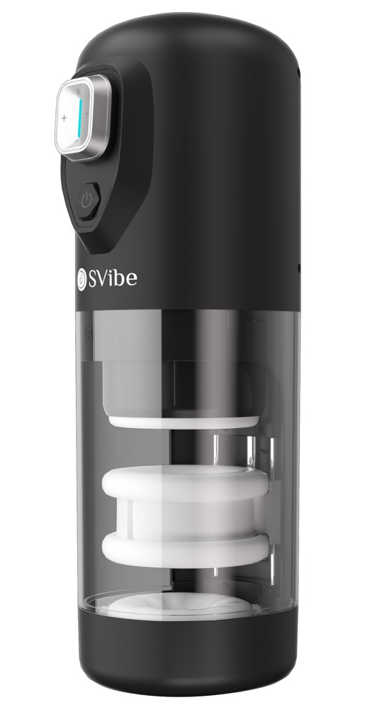 SVibe Ikon JET Masturbator Automat cu Vibrații Masaj și Încălzire - imagine 19