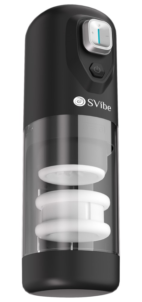 SVibe Ikon JET Masturbator Automat cu Vibrații Masaj și Încălzire - imagine 22