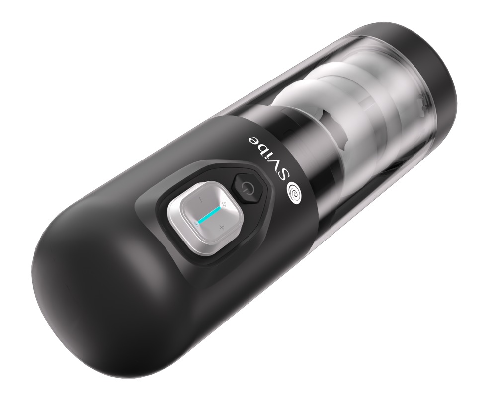 SVibe Ikon JET Masturbator Automat cu Vibrații Masaj și Încălzire - imagine 23