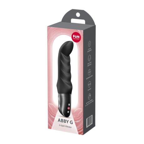 Fun Factory Abby G Vibrator pentru Punctul G cu 10 Moduri de Vibrații, Negru