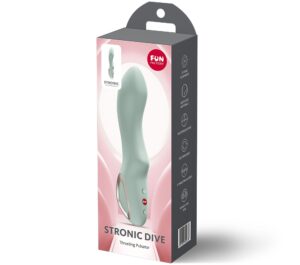 Fun Factory Stronic Dive Light Verde Vibrator cu Mișcare Automată și 8 Moduri