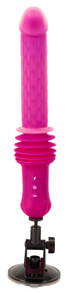 RC Warming Fucking Machine Vibrator cu Thrusting Vibrații și Încălzire - imagine 3