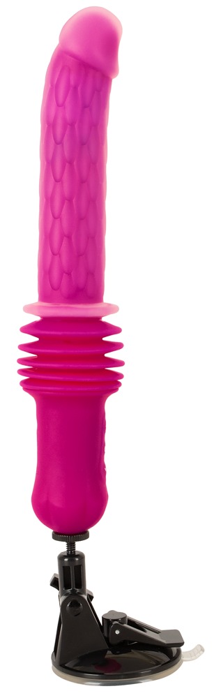 RC Warming Fucking Machine Vibrator cu Thrusting Vibrații și Încălzire - imagine 4