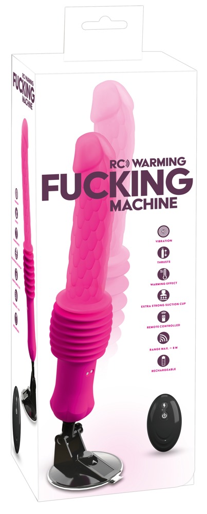 RC Warming Fucking Machine Vibrator cu Thrusting Vibrații și Încălzire
