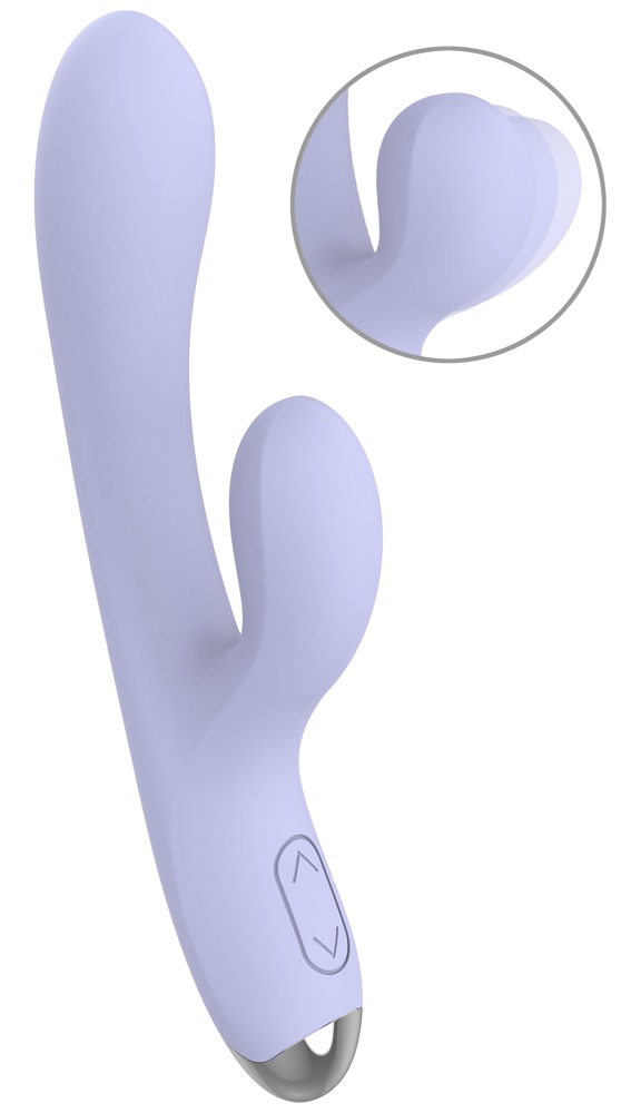 Beau Coeur Rivano Curved Rabbit Vibrator cu 2 Motoare și 10 Moduri de Vibrație - imagine 2