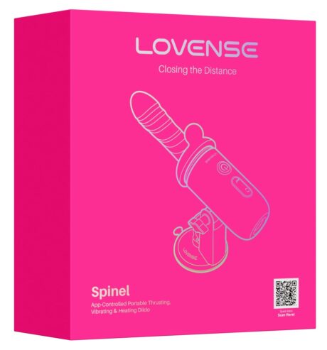 Lovense Spinel – Vibrator Multifuncțional cu Mișcare Automată, Încălzire și Control prin Aplicație