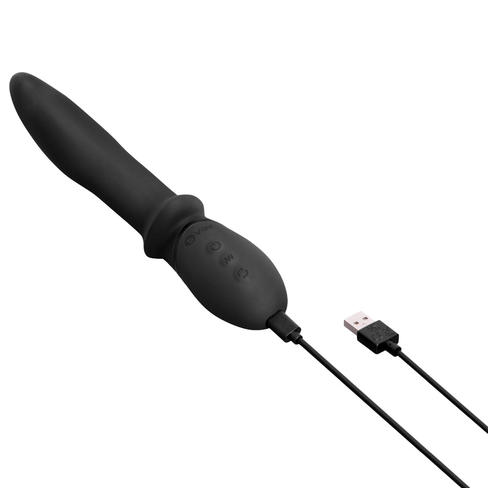 b-Vibe Rimming P-Spot Vibe Vibrator Anal cu Rotație și Vibrații pentru Prostată - imagine 8