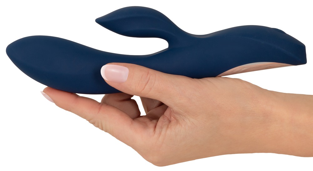 ADV24 Bunny Vibrator Rabbit cu 2 Brațe Flexibile și 10 Moduri de Vibrații - imagine 5