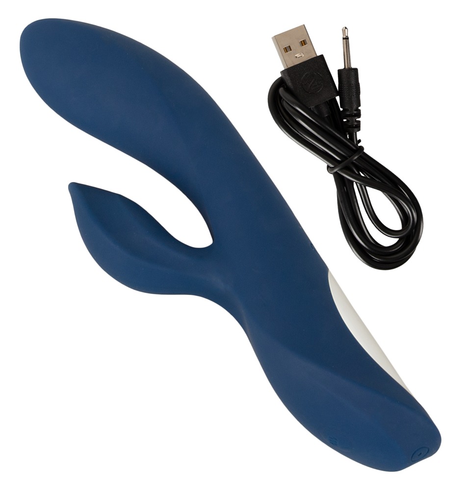 ADV24 Bunny Vibrator Rabbit cu 2 Brațe Flexibile și 10 Moduri de Vibrații - imagine 8