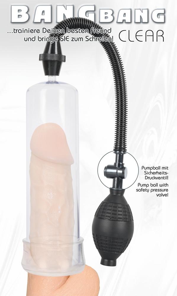 Bang Bang Pompă pentru penis cu vacuum Negru - imagine 17
