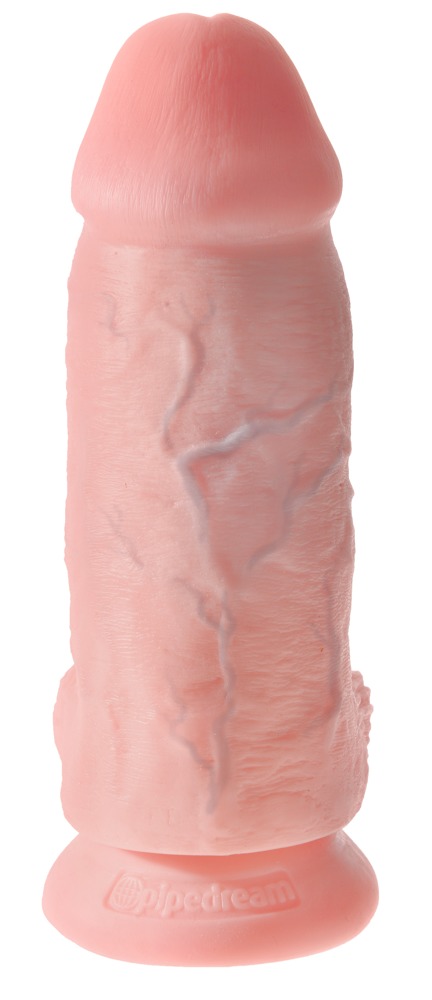 Dildo realist cu ventuză Chubby 22,9 cm - imagine 13