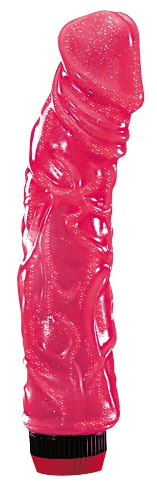 Vibrator Big Jelly 23 cm cu Vibrații cu Intensitate Reglabilă - imagine 2