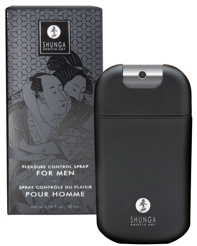 Shunga Male Control Spray pentru Întârziere și Controlul Plăcerii 20 ml - imagine 2