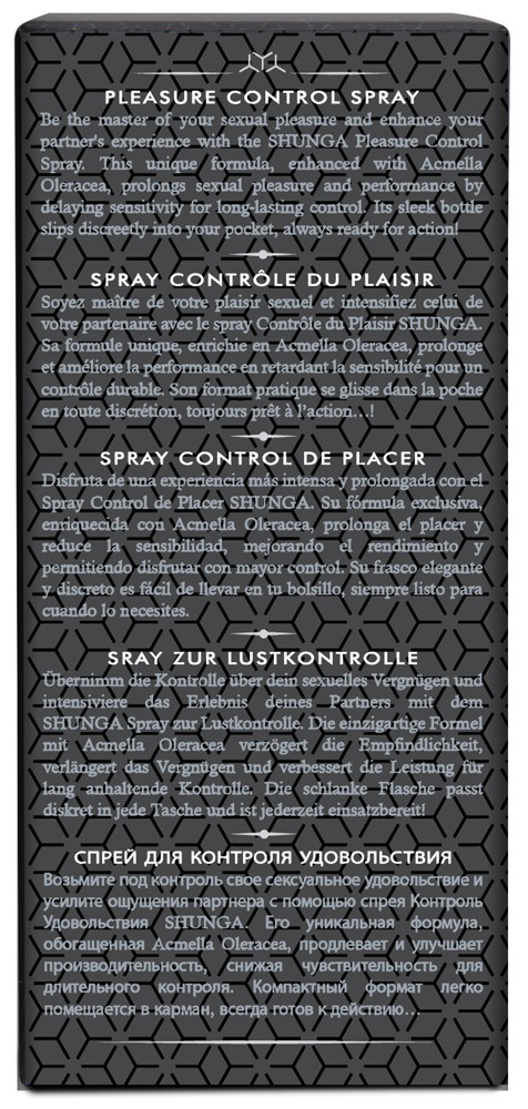 Shunga Male Control Spray pentru Întârziere și Controlul Plăcerii 20 ml - imagine 6