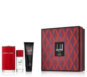 Dunhill Icon Racing Red Apa de parfum 100 ml + Apa de parfum 30 ml + SG 90 ml (Barbati)