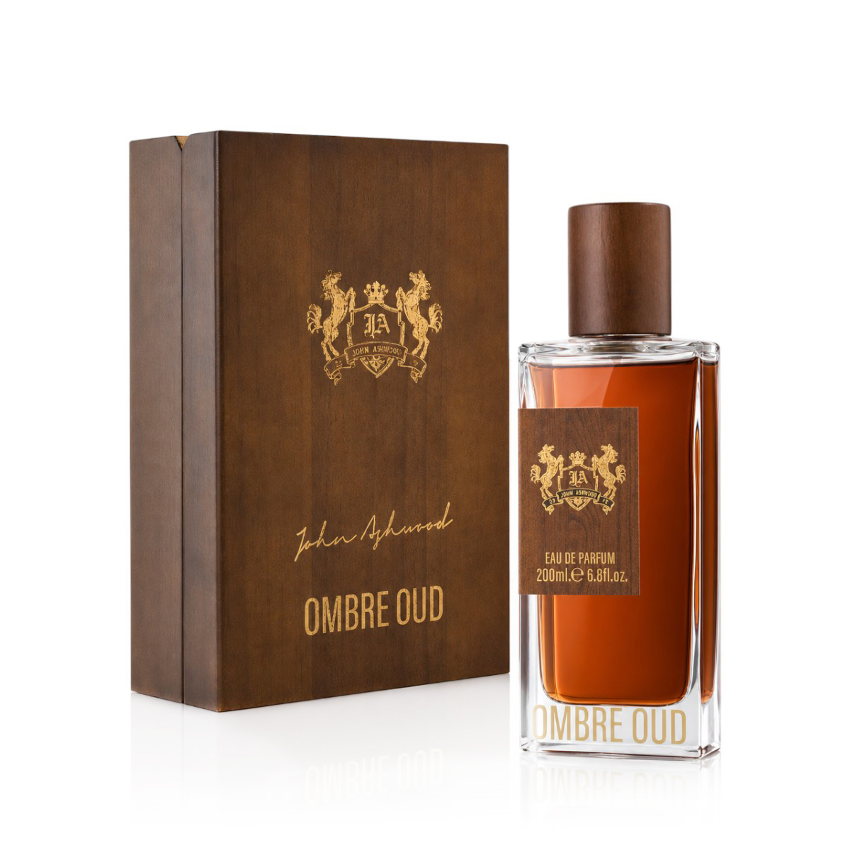 John Ashwood Ombre Oud Apa de parfum 200 ml (unisex) - imagine 2