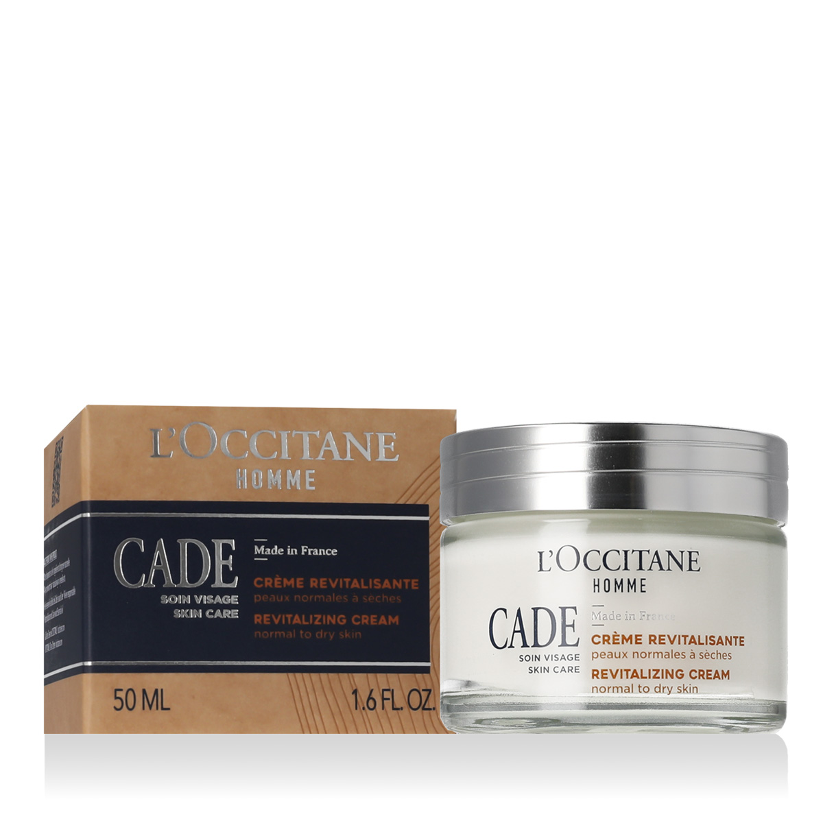 L'Occitane Homme Cade Revitalizing Cream 50 ml - imagine 2