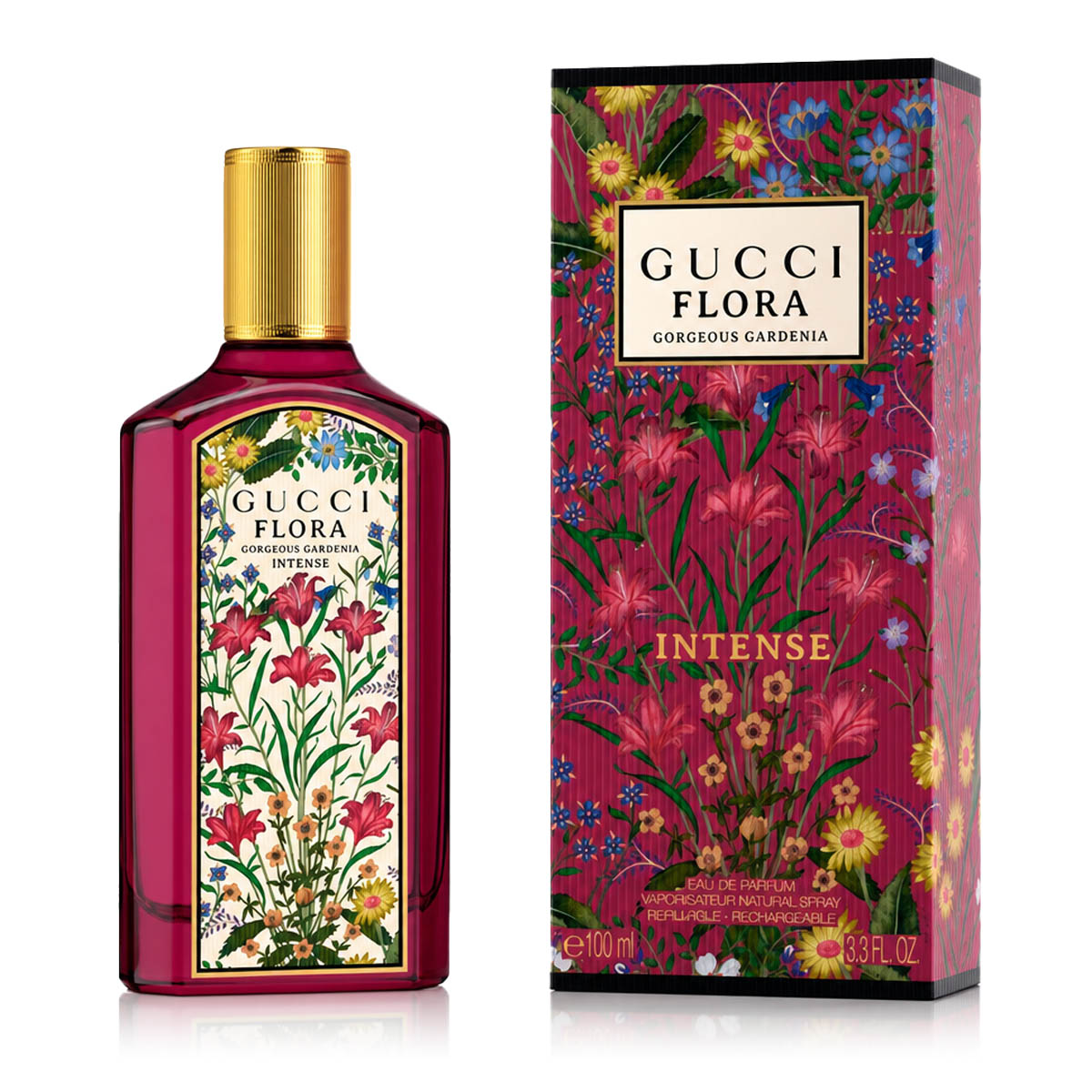 Gucci Flora Gorgeous Gardenia Intense Apa de parfum Intense Refillable 100 ml (Femei)
