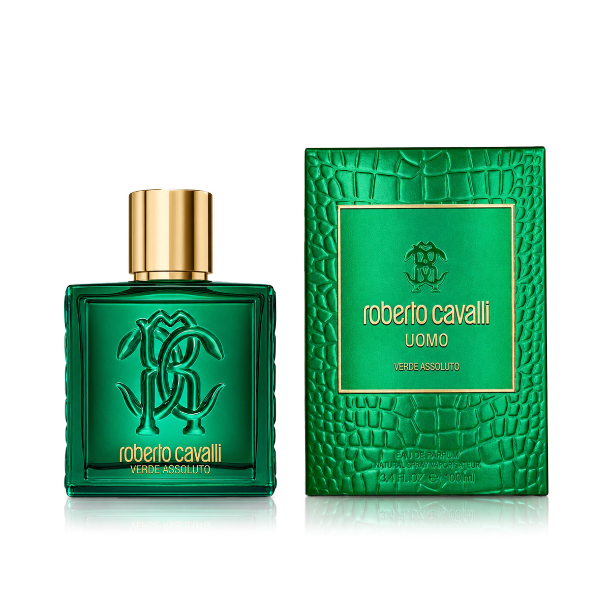 Roberto Cavalli Uomo Verde Assoluto Apa de parfum 100 ml (Barbati)