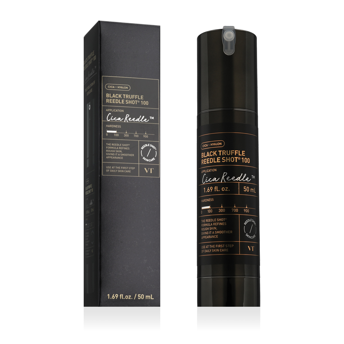 VT Cosmetics Cica Rededle Black Truffle Reedle Shot 100 50 ml - imagine 2