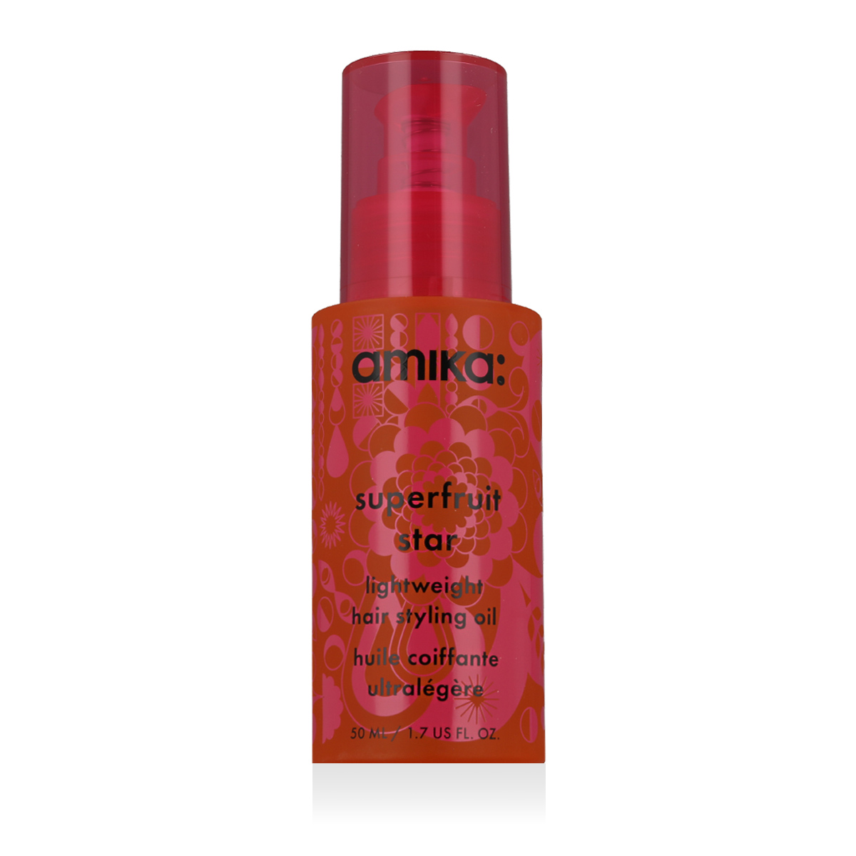 Amika: Superfruit Star Lightweight Hair Styling Oil 50 ml - imagine 2