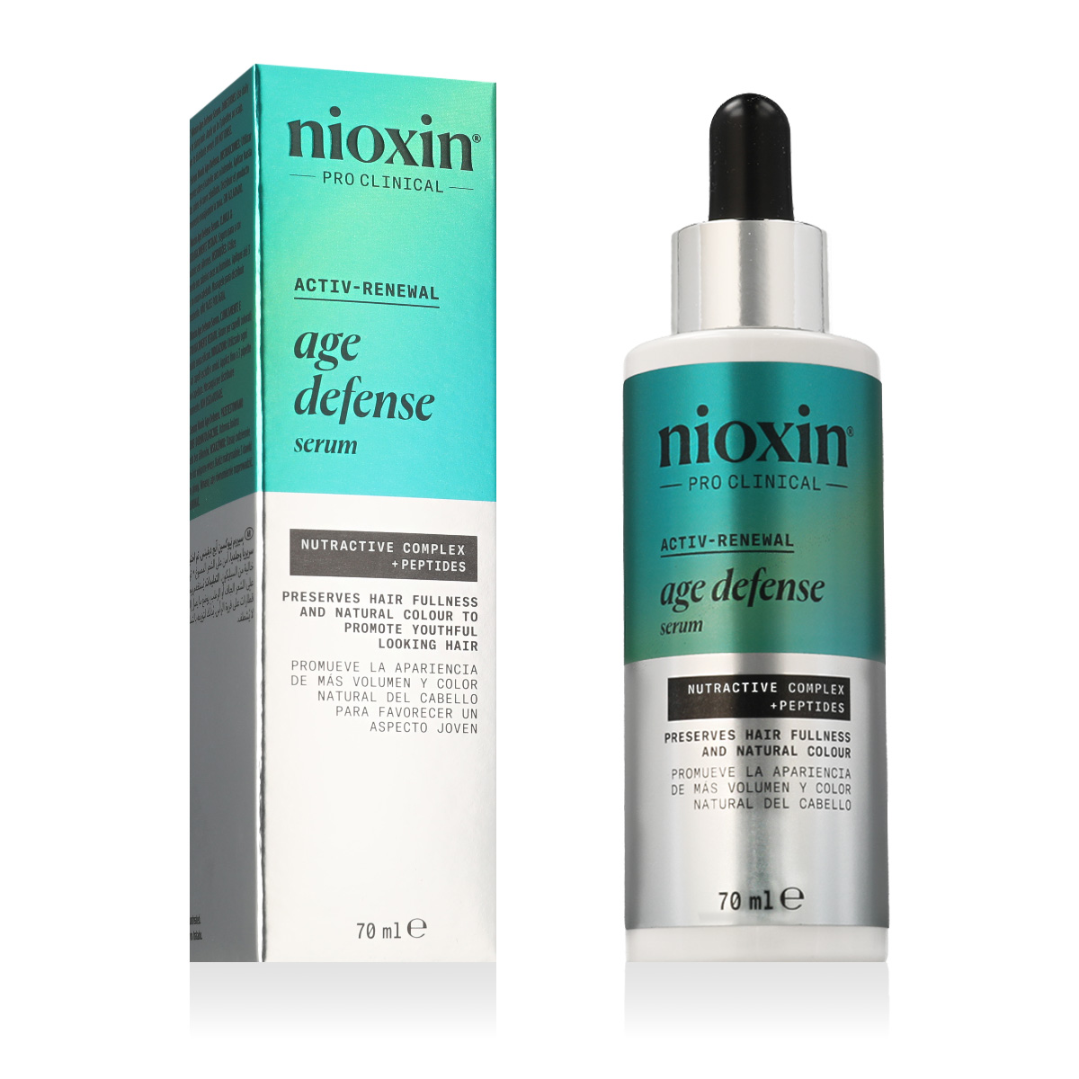 Nioxin Activ-Renewal Age Defense Serum 70 ml - imagine 2