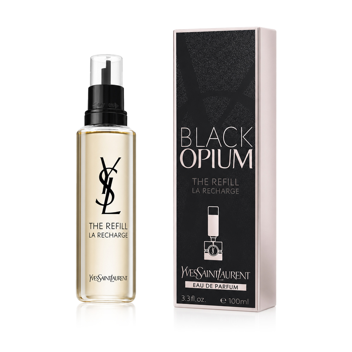 Yves Saint Laurent Black Opium Apa de parfum Refill 100 ml (Femei)