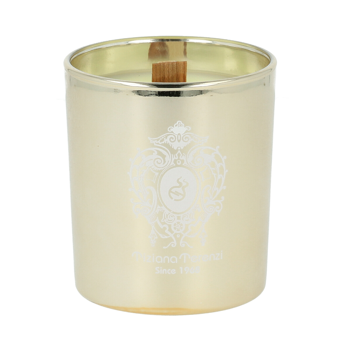 Tiziana Terenzi Andromeda Scented Candle in Gold Glass 170 g + Lid (unisex)