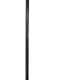 Crop Negru 44 cm cu Vârf din Silicon pentru Jocuri BDSM