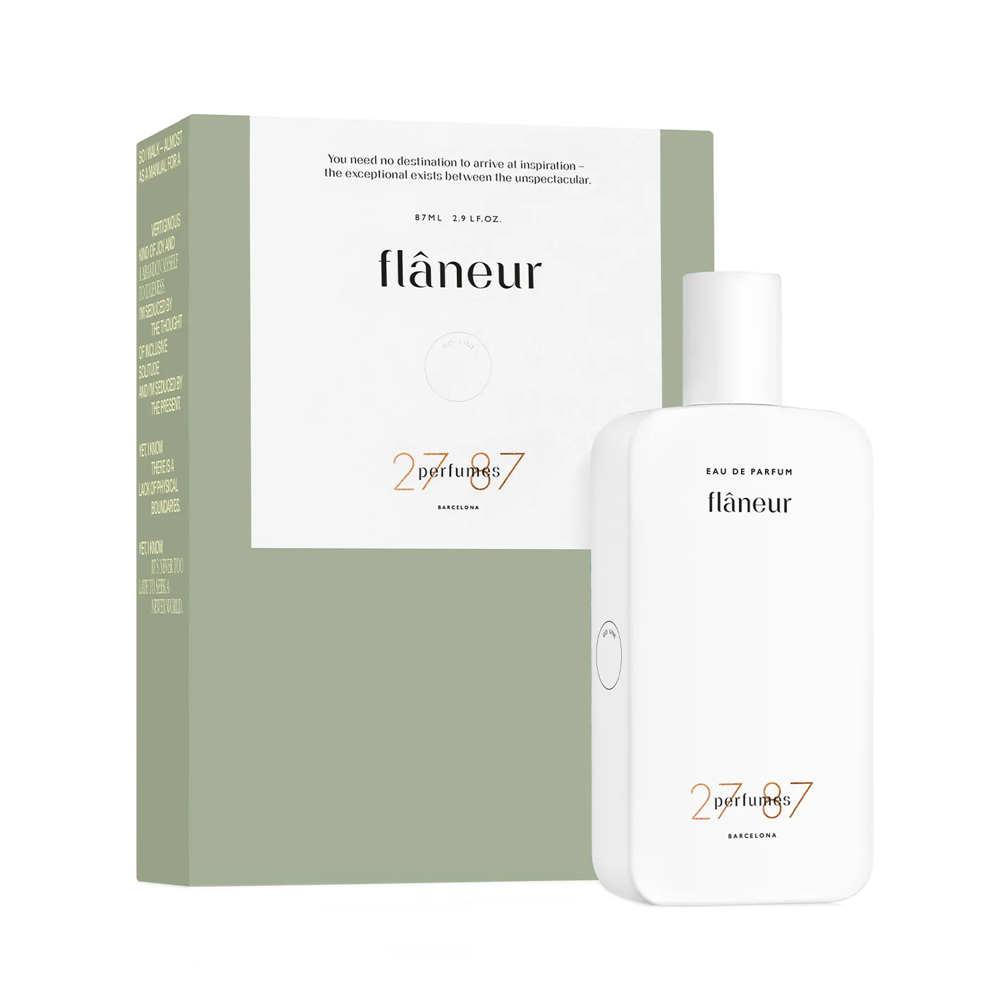 27 87 Flâneur Apa de parfum 87 ml (unisex) - imagine 3