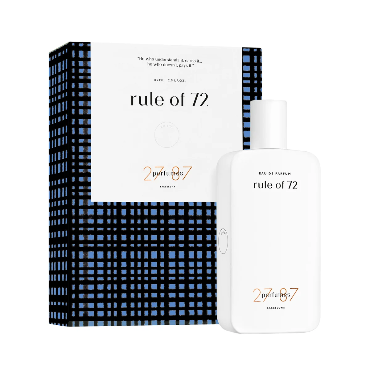 27 87 Rule of 72 Apa de parfum 27 ml (unisex) - imagine 2