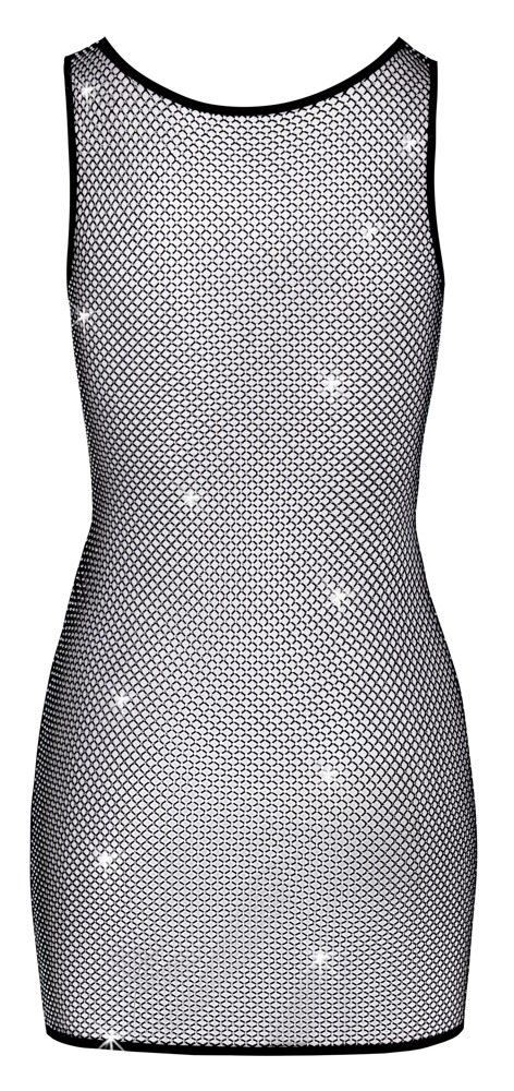 Rochie Mini Cottelli PARTY cu Strasuri și Plasă - imagine 7
