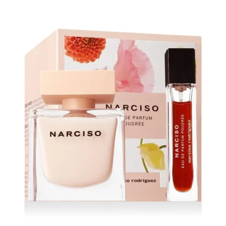 Narciso Rodriguez Narciso Poudrée Apa de parfum 90 ml + Apa de parfum MINI 10 ml (Femei)