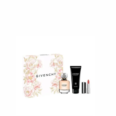 Givenchy L'Interdit Apa de parfum 50 ml + BL 75 ml + Ruj 1.5 g (Femei)
