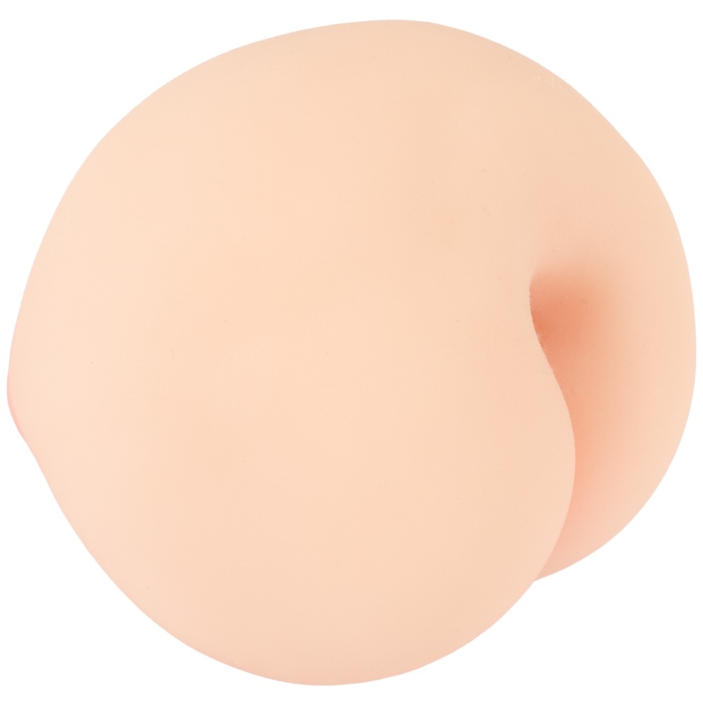 beau cœur Felyra Peach Masturbator 10 cm cu Textură Stimulatoare - imagine 3