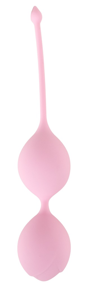 Cuties Bile Vaginale Rose 17 cm pentru Antrenarea Planșeului Pelvin - imagine 4