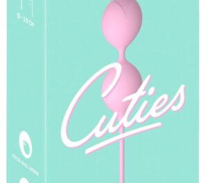Cuties Bile Vaginale Rose 17 cm pentru Antrenarea Planșeului Pelvin