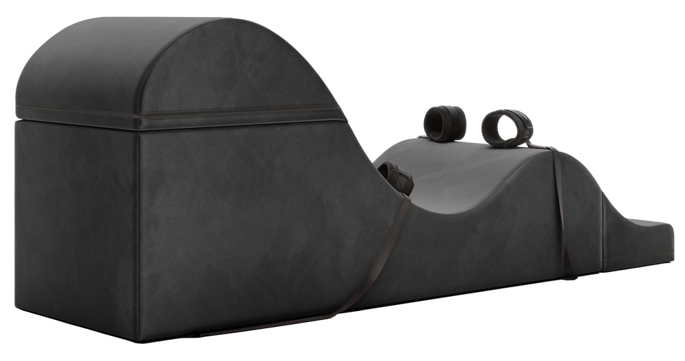 Liberator Super Aria Bondage 22 Inch Negru Bancă cu Sistem de Imobilizare - imagine 3