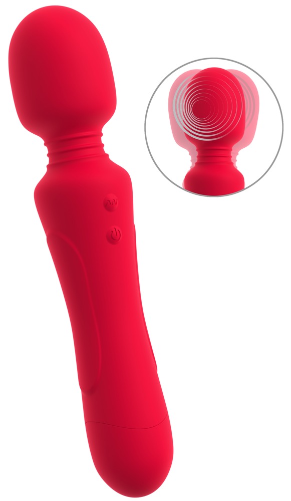 Smile Super Powerful Vibrant Wand de Masaj Reîncărcabil cu 10 Moduri - imagine 2