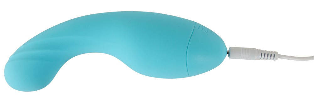 Cuties Mini-Vibrator Albastru 14,1 cm cu 10 Moduri de Vibrații - imagine 8