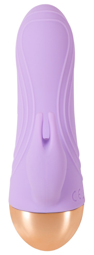 Cuties Mini Rabbit Vibrator Mov Dual Density Reîncărcabil - imagine 3