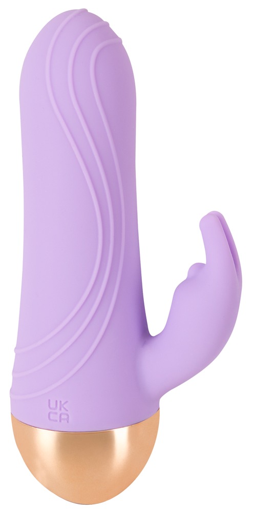 Cuties Mini Rabbit Vibrator Mov Dual Density Reîncărcabil - imagine 4