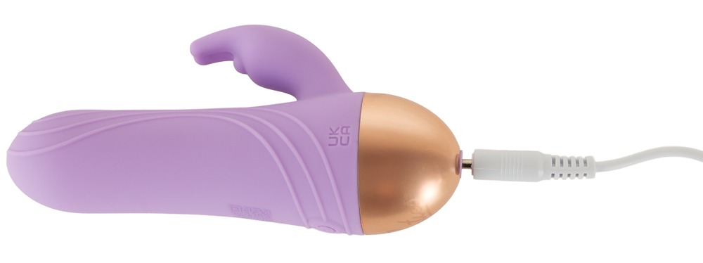 Cuties Mini Rabbit Vibrator Mov Dual Density Reîncărcabil - imagine 8