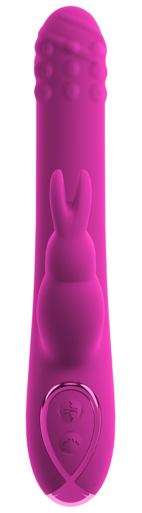Smile Rabbit Vibrator cu Rotație Vibrații și Funcție Thrust - imagine 3