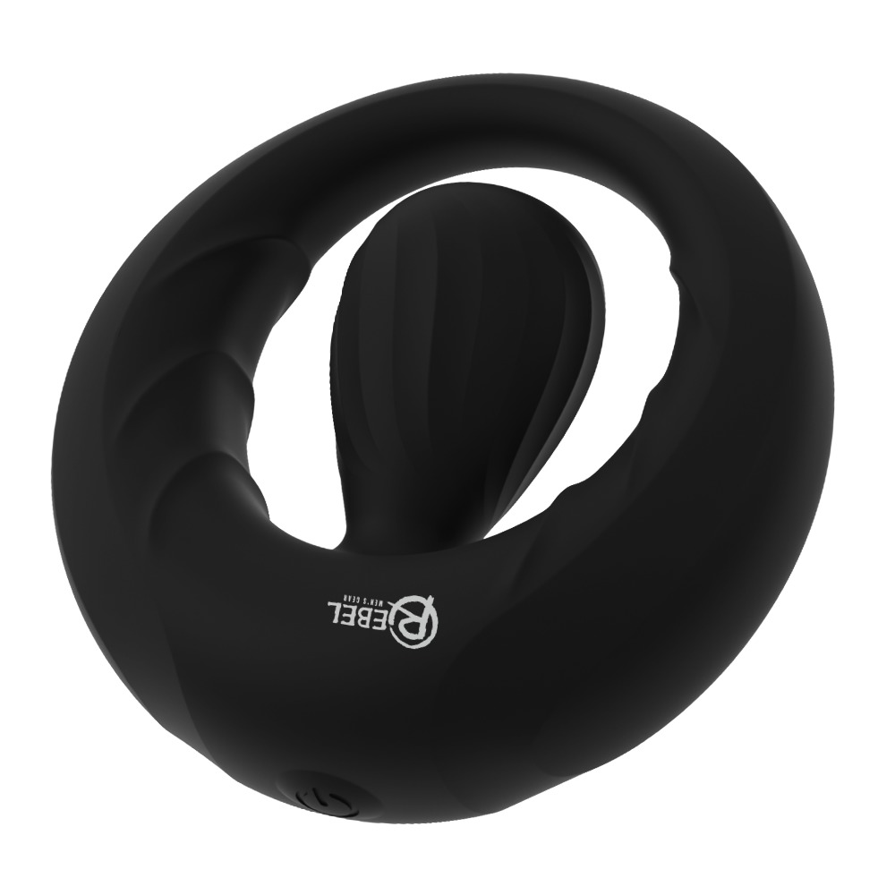 Rebel Inel pentru Penis cu Stimulator Vibrant și 10 Moduri - imagine 4